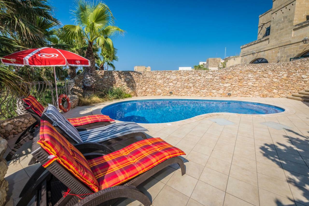 Sunset - Holiday Farmhouse With Large Private Pool In Island Of Gozo Nadur Exteriör bild