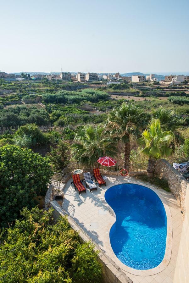 Sunset - Holiday Farmhouse With Large Private Pool In Island Of Gozo Nadur Exteriör bild